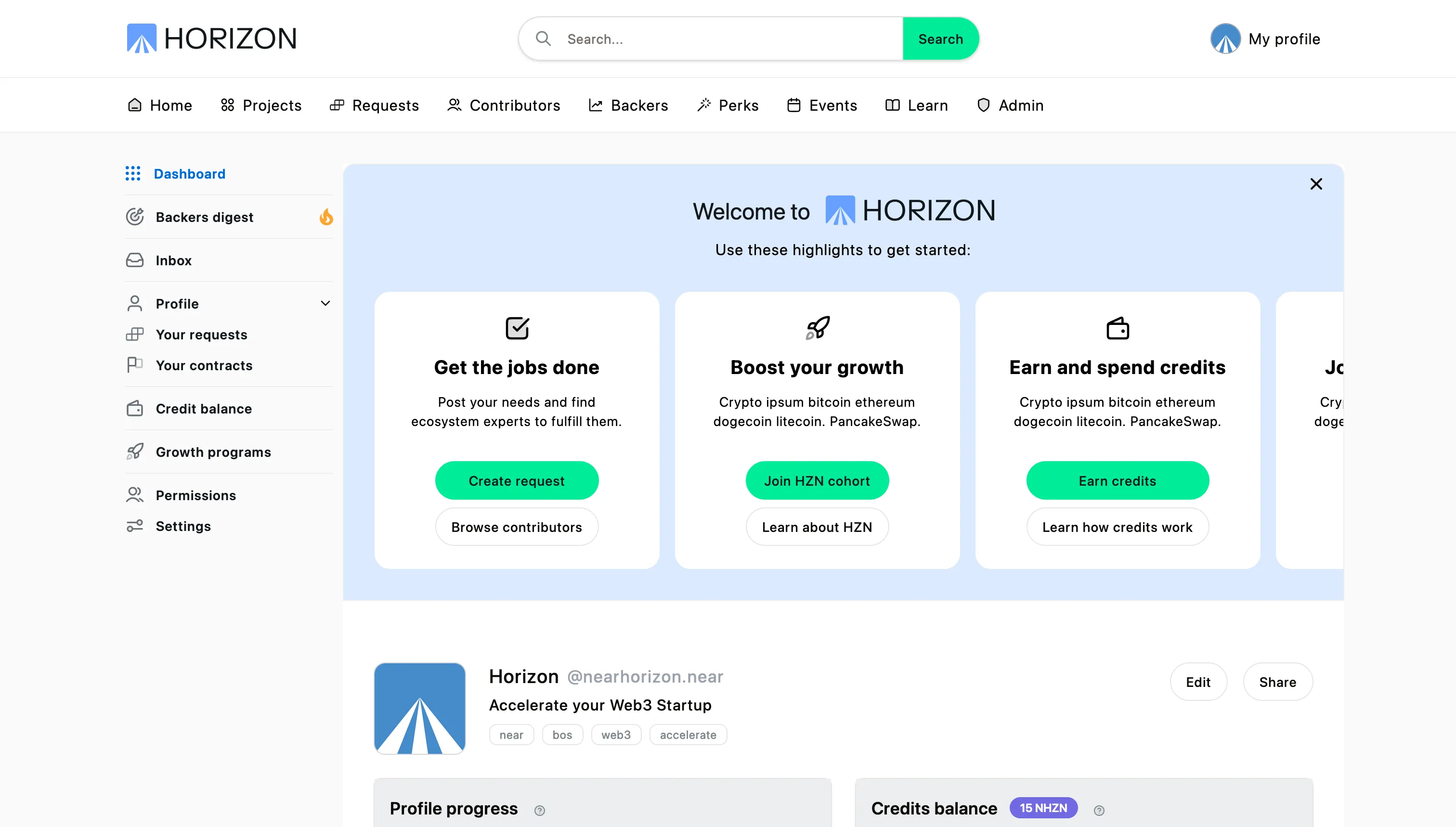 NEAR Horizon